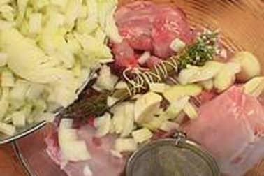 Marinade crue - Etape 2