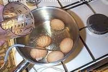 L'oeuf dur parfait - Etape 2