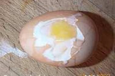 L'oeuf dur parfait - Etape 4