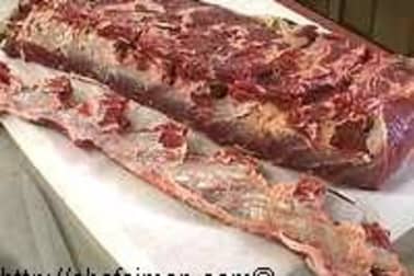 Parer une pièce de viande - Etape 7