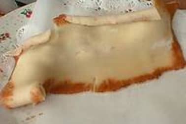 Parchemin en pâte d'amande - Etape 7