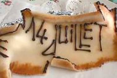 Parchemin en pâte d'amande - Etape 9