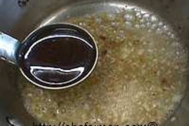 Sauce de type sauté-déglacé - Etape 4