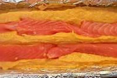 Terrine de poisson 3 couleurs - La cuisson - Etape 7