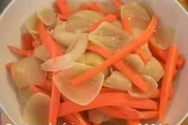 Terrine de poisson 3 couleurs - La cuisson - Etape 1