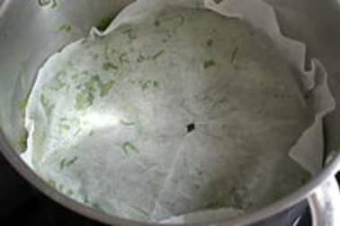 Verts de céleri à l'étouffée - Etape 7