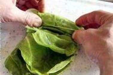 Ciseler les aromatiques et légumes feuilles - Etape 3