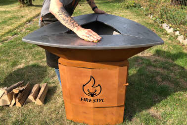 Culottage de la plancha Firestyl Autentik - Etape 2