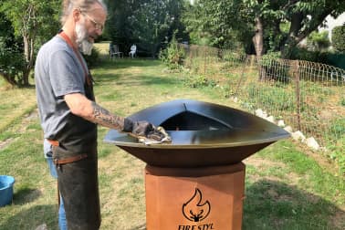 Culottage de la plancha Firestyl Autentik - Etape 7