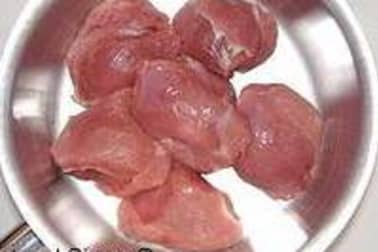 Sot-l'y-laisse de dinde confits - Etape 1