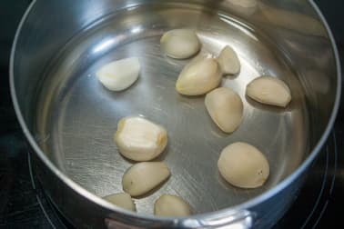 Beurre d'ail - Etape 1