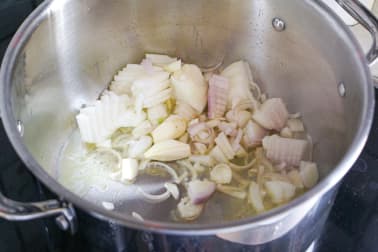 Carottes à la crème - Etape 1