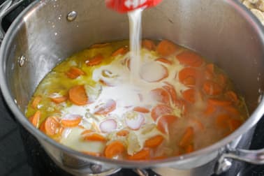 Carottes à la crème - Etape 4