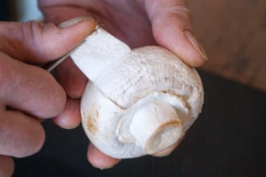 Champignons farcis - Etape 4