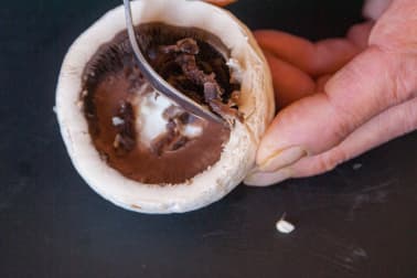 Champignons farcis - Etape 9