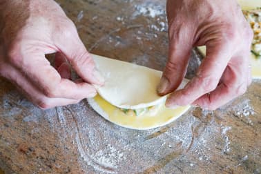 Chaussons aux fruits de mer - Etape 5