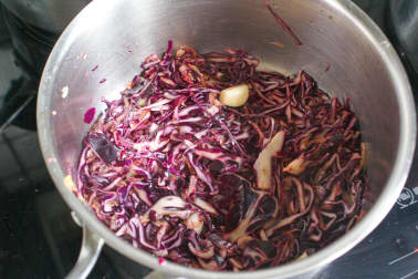 Chou rouge à la flamande - Etape 6