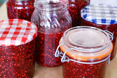 Confiture de framboises - Etape 7