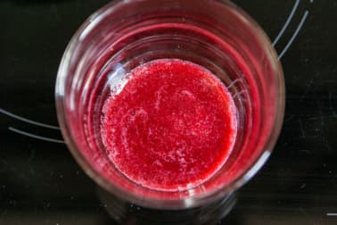 Coulis de cerises - Etape 4