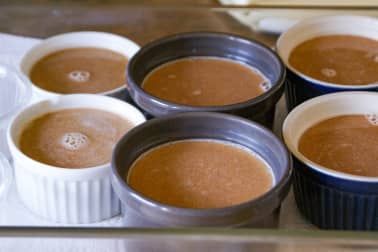 Petits pots de crème chocolat caramel - Etape 9
