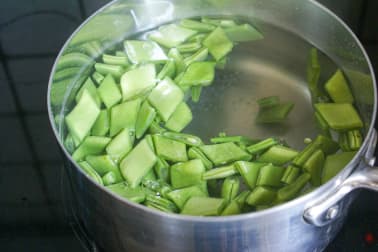 Curry vert de lotte - Etape 3