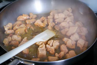 Sauter du foie gras en dés - Etape 2