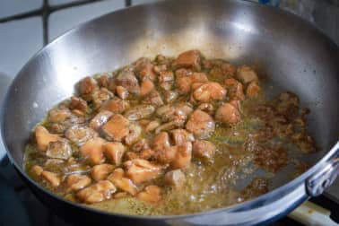 Sauter du foie gras en dés - Etape 3