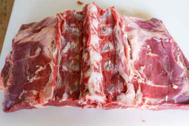 Désosser une selle d'agneau - Etape 4