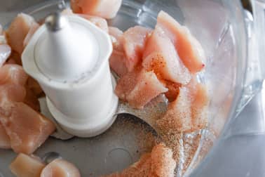 Farce mousseline de volaille - Etape 2