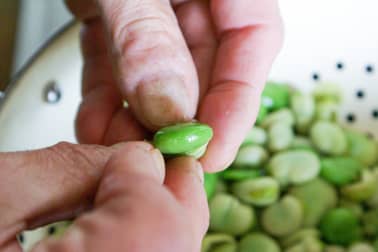 Fèves à l'anglaise - Etape 6