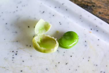 Fèves à l'anglaise - Etape 7