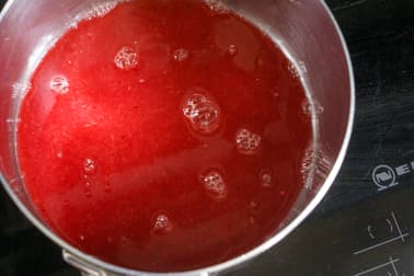 Gelée d'oranges sanguines - Etape 2