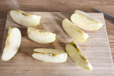 Gelée de pommes au cidre - Etape 1