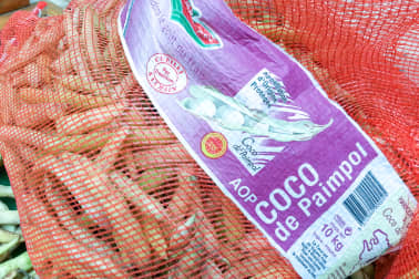 Haricots cocos liés au beurre - Etape 1