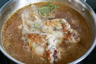 Lapin à la moutarde - Etape 8