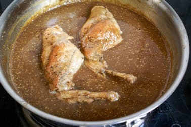 Lapin à la moutarde - Etape 9