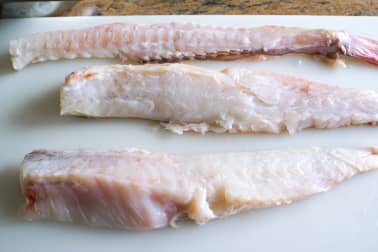 Lever des filets de lotte - Etape 6