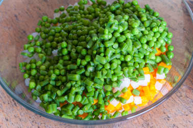 Macédoine de légumes - Etape 7