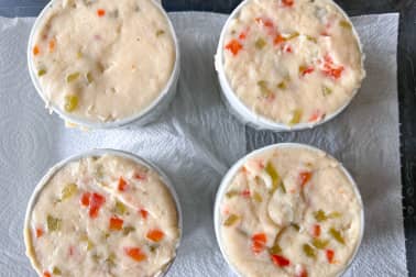 Mousselines Arlequin - Etape 9