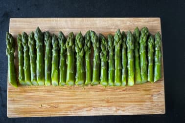 Oeufs cocotte aux pointes d'asperges - Etape 3