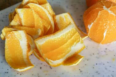 Ecorces d'oranges confites - Etape 3