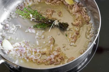 Petits pois à la française - Etape 3