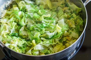 Petits pois à la française - Etape 6