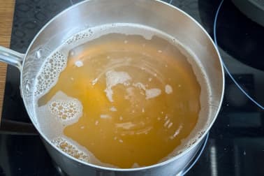 Poires au sirop - Etape 3