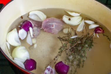 Pot-au-feu de canard - Etape 1