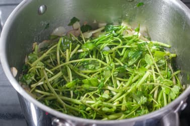 Potage au cresson - Etape 3