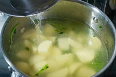 Potage au cresson - Etape 5