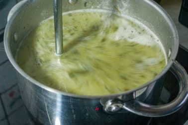 Potage au cresson - Etape 7
