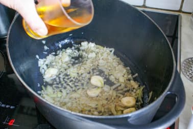 Poulet au vin jaune - Etape 3