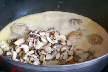 Poulet au vin jaune - Etape 10